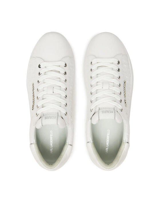 KARL LAGERFELD Sneakersy KARL LAGERFELD KL57549 Biały