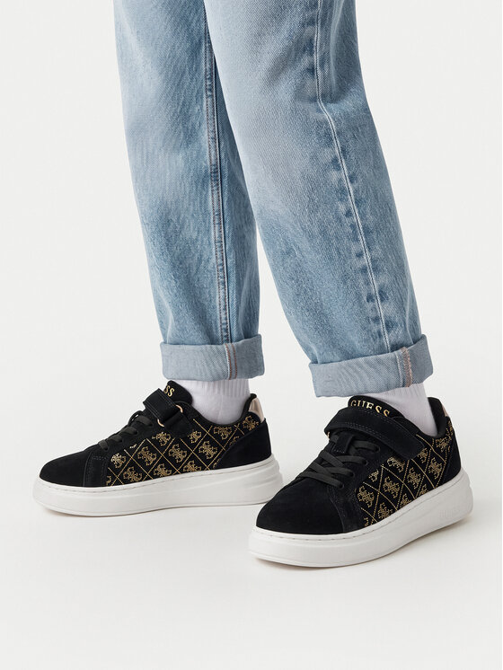 Guess Sneakersy Guess EO-V9-27012 Czarny