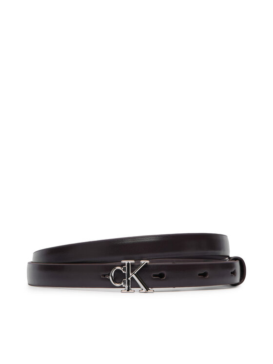 Calvin Klein Curea Calvin Klein Round Ck Buckle Smooth 15Mm LV04F7085G Negru