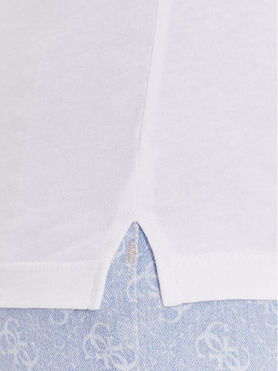 Guess Guess T-shirt W1YI1B I3Z14 Bianco Slim Fit