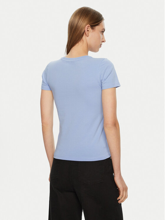 Guess Jeans Guess Jeans T-shirt W5RI52 J1314 Plava Regular Fit