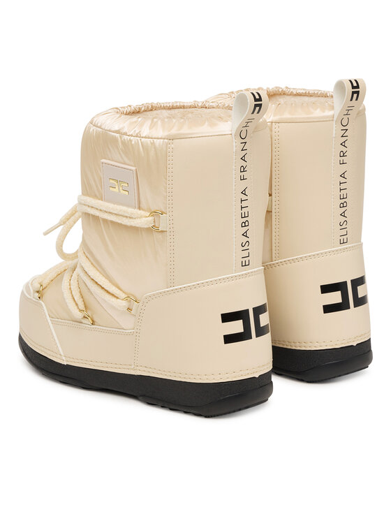 Elisabetta Franchi Snehule Elisabetta Franchi F4A6-E0750-1047 Svetlo béžová