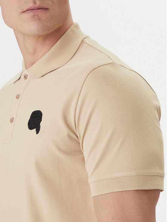 KARL LAGERFELD KARL LAGERFELD Polo 745015 562231 Beis Regular Fit