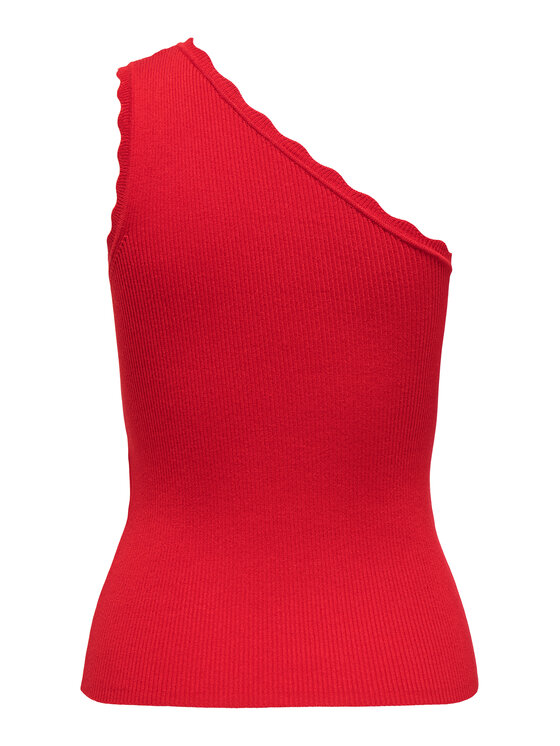 JDY JDY Top Nanna 15351420 Rojo Slim Fit