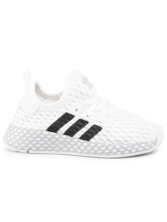 adidas Sneakersy adidas Deerupt Runner I F34298 Biela