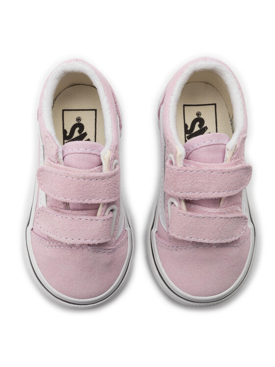 Vans Tenis superge Vans Old Skool V VN0A38JNV3M1 Roza