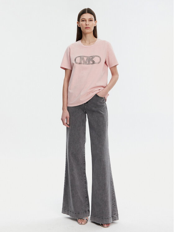 MICHAEL Michael Kors MICHAEL Michael Kors Футболка MS551SC491 Рожевий Regular Fit