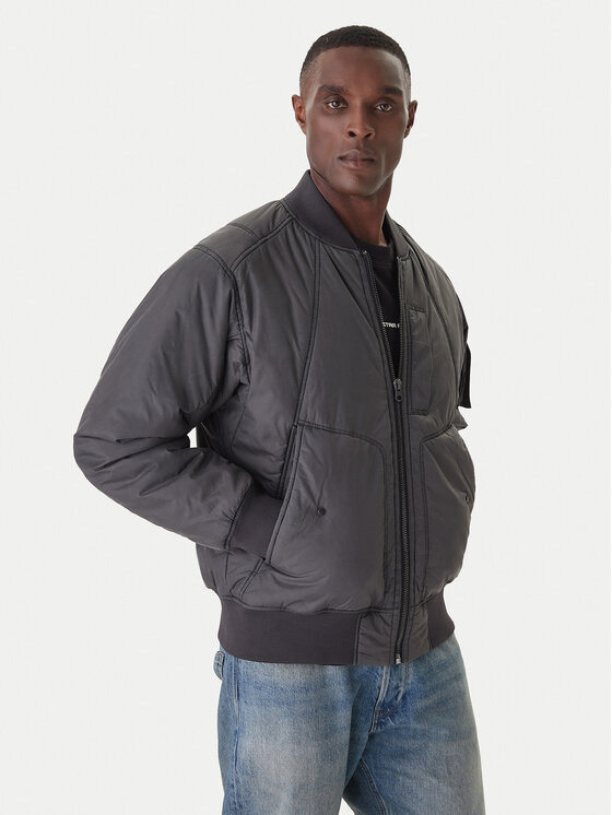 G-STAR G-Star Raw Bomber GA-1 D26882-E063 Grigio Regular Fit