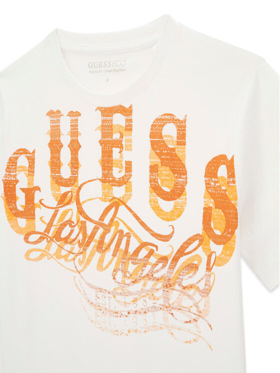 Guess Guess Camiseta L6GI13 K8HM4 Blanco Regular Fit