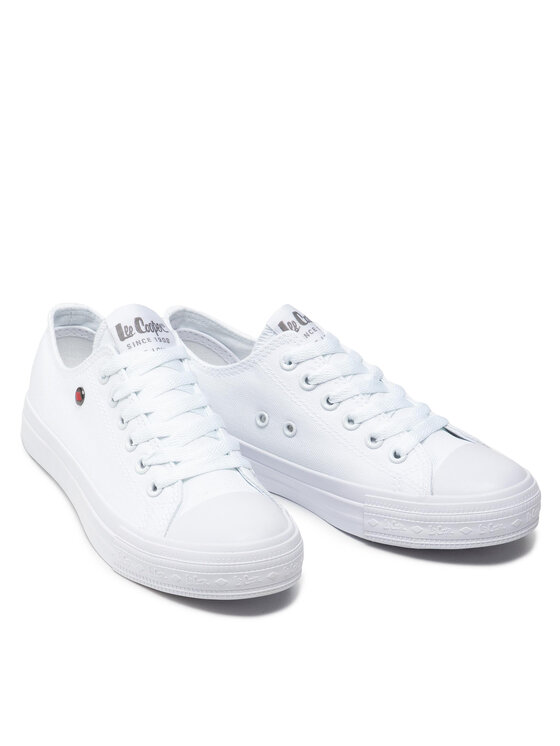 Lee Cooper Trampki Lee Cooper LCW-22-31-0872LA Biały
