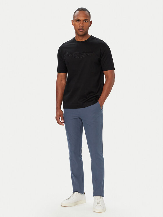 BOSS BOSS Camiseta BOSS x ASTON MARTIN C-Taut 180 50565042 Negro Regular Fit