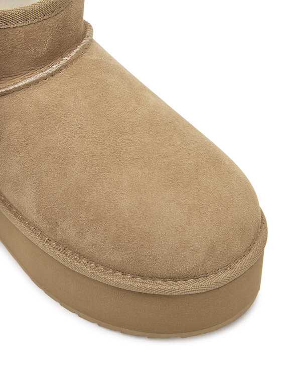 EMU Australia Botas de nieve EMU Australia Stinger Micro Flatform W13082 Beis
