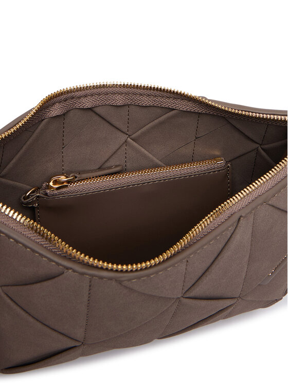 Calvin Klein Soma Calvin Klein Woven Sueded Shoulder Bag LV04F3694G Brūns