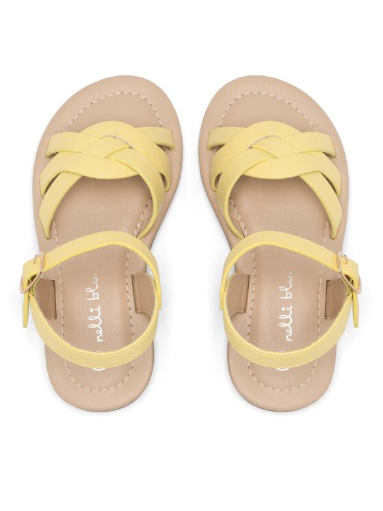 Nelli Blu Босоніжки Nelli Blu REC22524 Жовтий