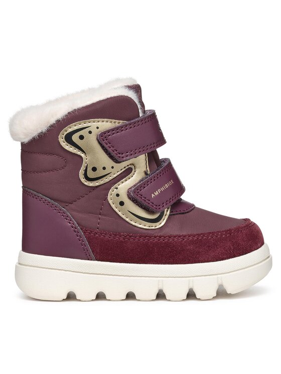 Geox Čižmy Geox B Willaboom Girl B A B365AA 0FU22 C8290 M Fialová
