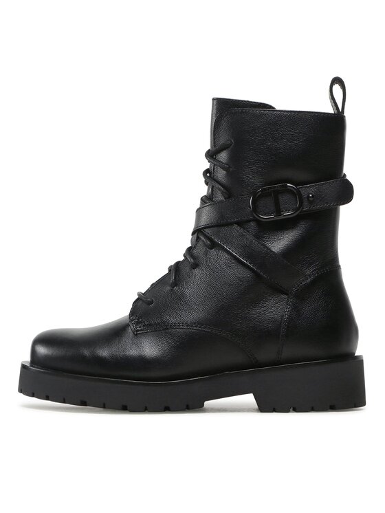 TWINSET Черевики TWINSET 232TCP050 Чорний