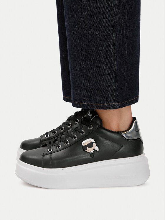 KARL LAGERFELD Sneakersy KARL LAGERFELD KL63530N Czarny