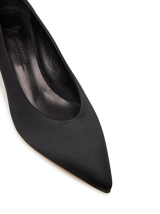 Weekend Max Mara Īsi apavi Weekend Max Mara Renzasatin 2515521055600 Melns