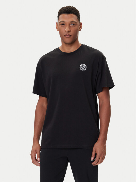 Plein Sport Plein Sport Camiseta PAEC MTK8324 STE001N Negro Loose Fit