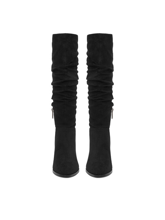 Nine West Kozaki Nine West CEO-BASZIRA-01 Czarny