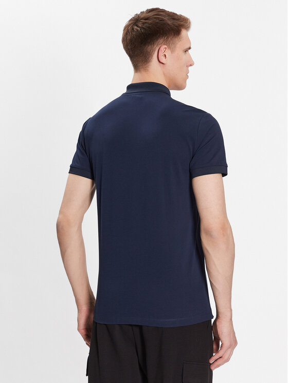 EA7 Emporio Armani EA7 Emporio Armani Polo marškinėliai 3RPF01 PJ5AZ 1554 Tamsiai mėlyna Regular Fit