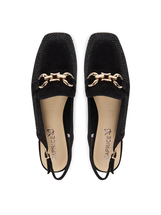 Caprice Balerinos Caprice 9-29410-46 Juoda