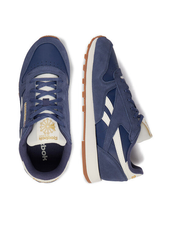 Reebok Sneakersy Reebok EO-CLASSIC LEATHER 100272621 Tmavomodrá