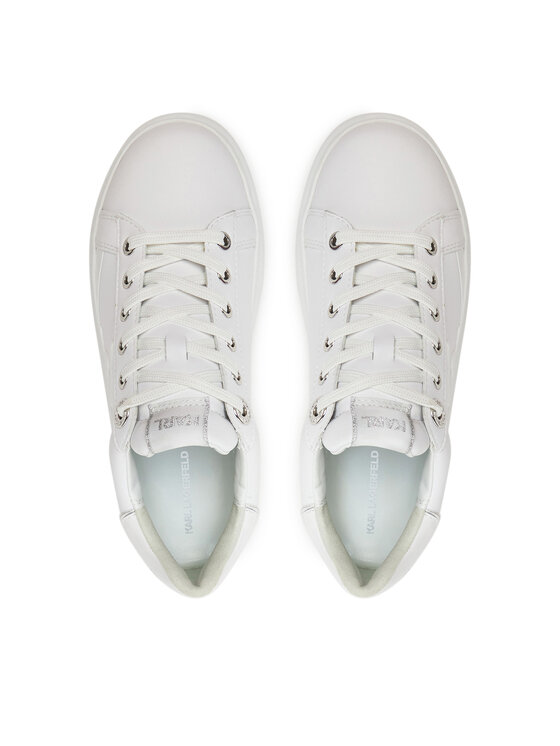 KARL LAGERFELD Sneakersy KARL LAGERFELD Kapri KL62548F Bílá