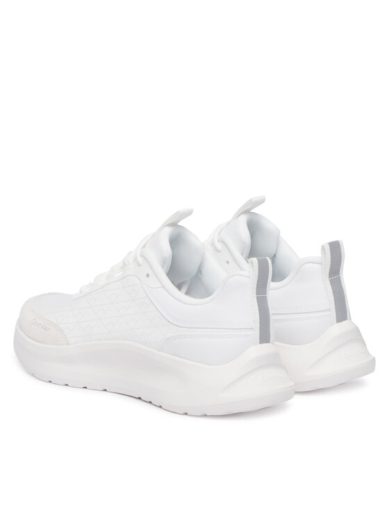 Calvin Klein Laisvalaikio batai Calvin Klein Light Eva Runn Laceup Aop HW0HW03292 Balta