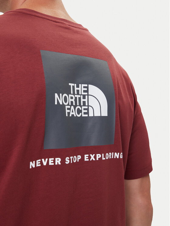 The North Face The North Face Camiseta Redbox NF0A87NP Rojo Regular Fit