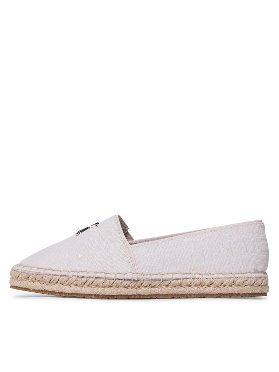 Calvin Klein Espadryle Calvin Klein Espadrille W/Hw HW0HW01458 Écru