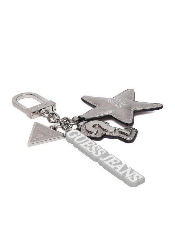 Guess Jeans Τσάντα Guess Jeans CEO-GUESS-S-006-10 Ασημί