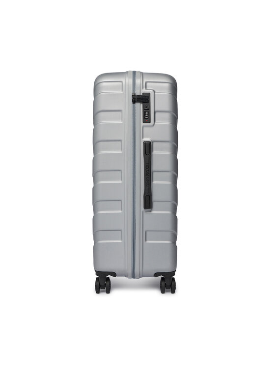 GINO ROSSI Veľký kufor Gino Rossi GIN-L-003-05-SILVER Strieborná