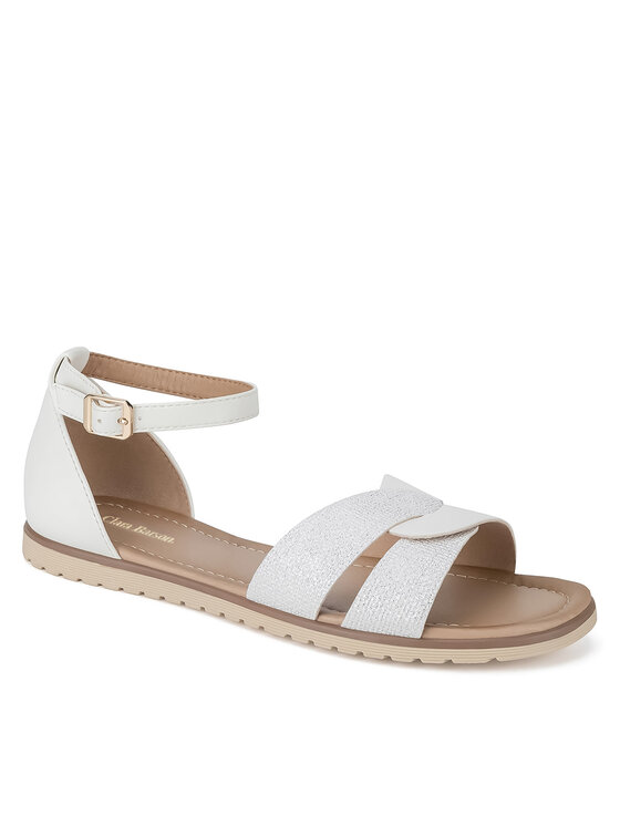 Clara Barson Sandały Clara Barson WS6262-02 Biały