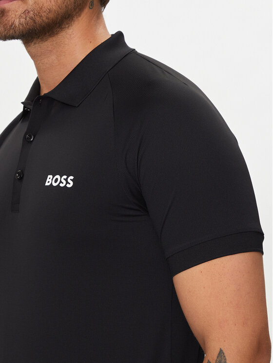 BOSS Boss Polo majica Patteo MB 15 50519853 Črna Slim Fit