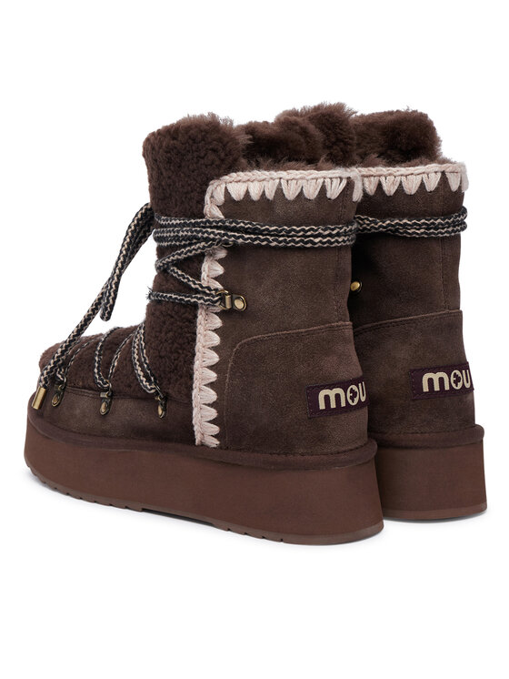 Mou Cizme de zăpadă Mou Mini Eskimo FW681014M Maro închis