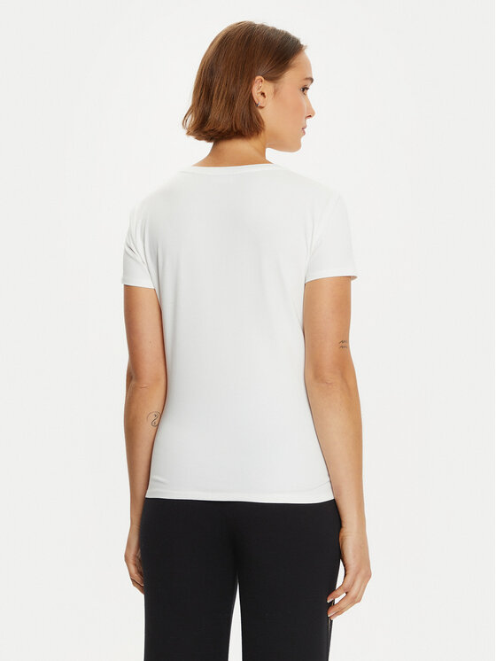 Liu Jo Sport Liu Jo Sport T-Shirt TF4312 JS088 Λευκό Regular Fit