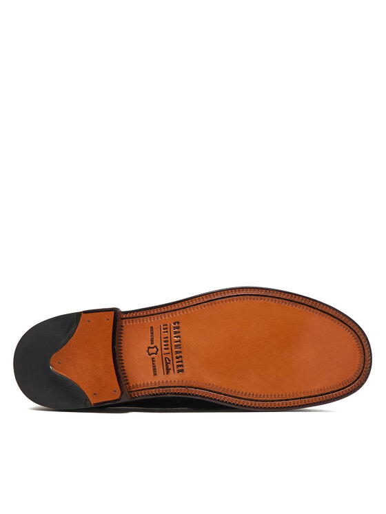 Clarks Mokasini Clarks CraftJames Lo 26184686 Črna