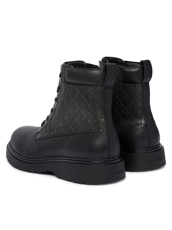 Calvin Klein Μποτίνια Calvin Klein Combat Ess HM0HM02244 Μαύρο