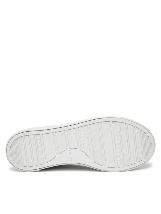 Calvin Klein Сникърси Calvin Klein Cupsole Lace Up W/Ml HW0HW02288 Бял