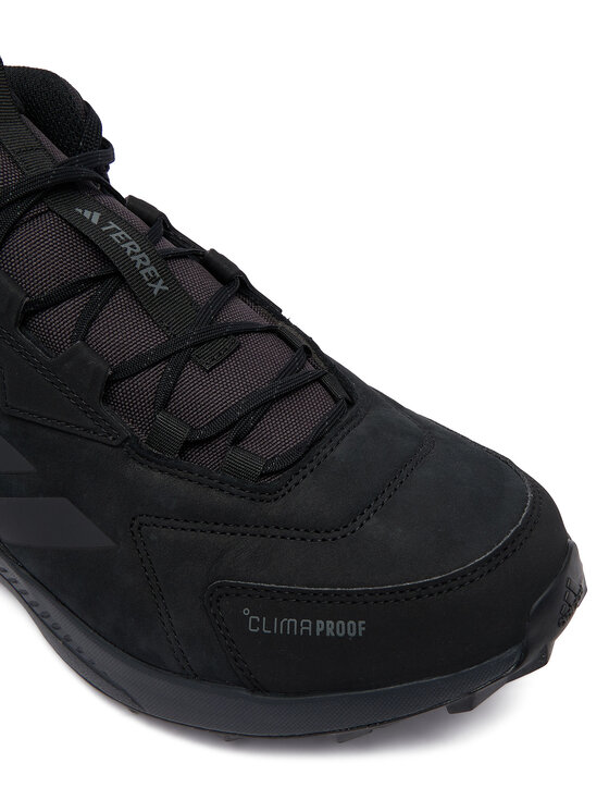 adidas Trekkingi adidas Terrex Anylander Leather Mid Climaproof Hiking Shoes KH8875 Czarny