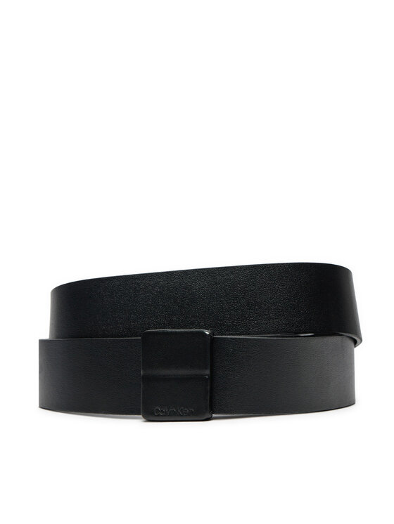 Calvin Klein Cinturón para hombre Calvin Klein Iconic Plaque 35Mm K50K512320 Negro
