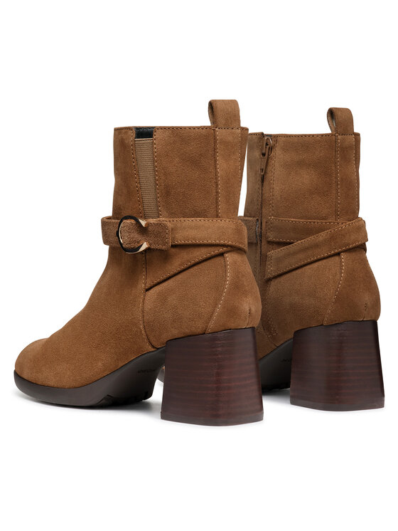 Geox Škornji Geox D Walk Pleasure 55 D46XBA 00022 C6372 Rjava