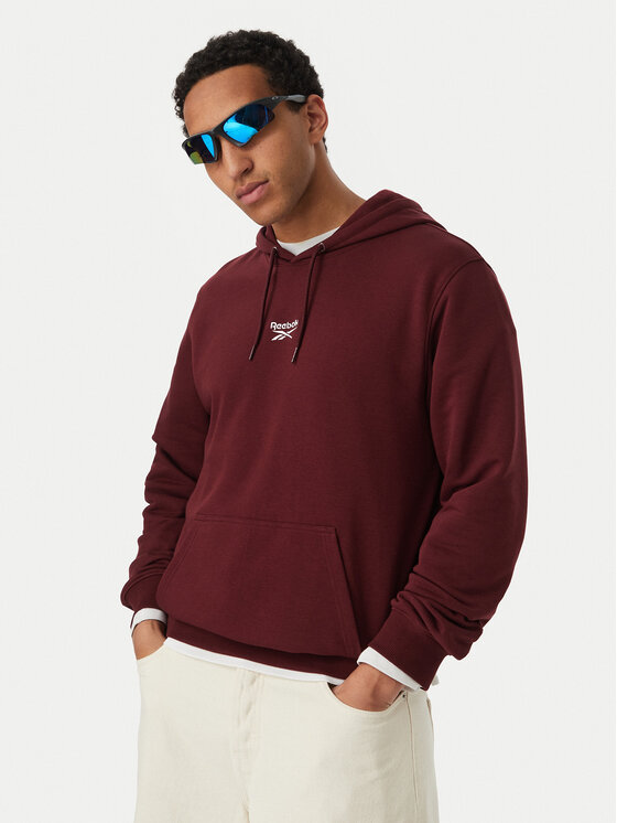 Reebok Reebok Sudadera RK25550CCM Guinda/burdeos Regular Fit