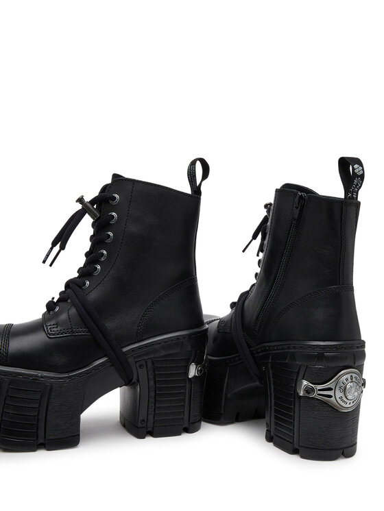 NEW ROCK Черевики NEW ROCK M-TM001-C4 Чорний