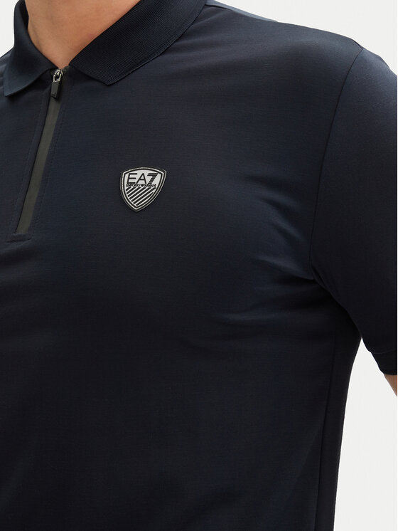 EA7 Emporio Armani EA7 Emporio Armani Поло 8NPF13 PJRGZ 1562 Cиній Regular Fit
