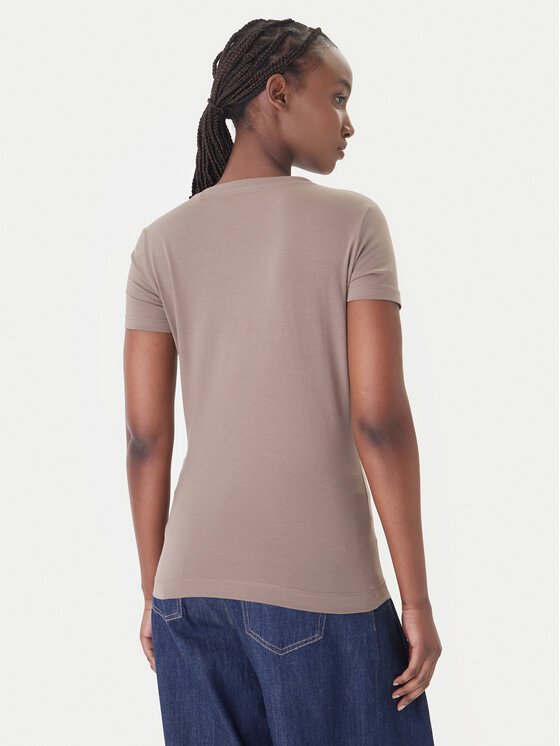 Guess Guess Camiseta W6GI12 K3027 Marrón Regular Fit