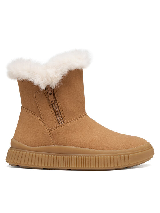 Geox Botas altas Geox J Laquinny Girl J66M3F 000AU C6627 S Marrón