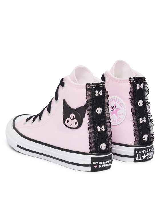 Converse Trampki Converse Chuck Taylor All Star Hi X My Melody Kuromi A21838C Różowy jasny