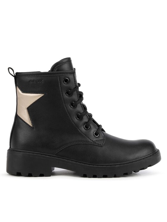 Geox Bakancs Geox J Casey Girl J9420G 054AJ C0531 S Fekete